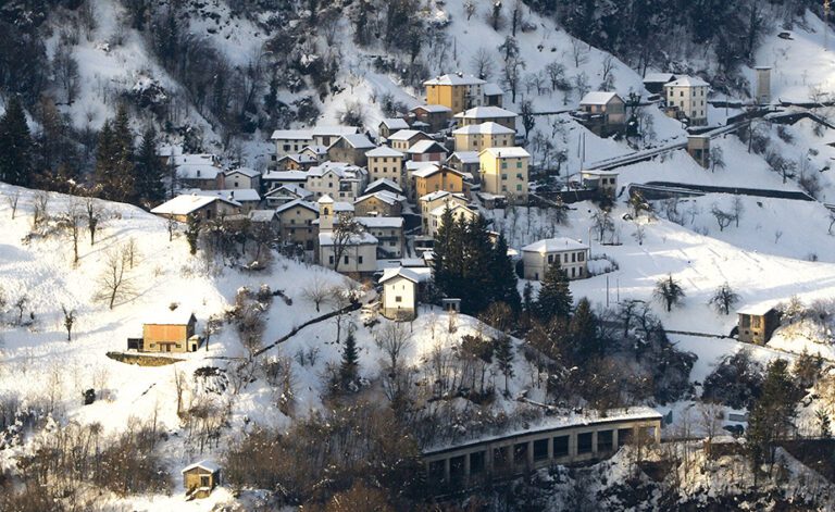 Chiaulis di paularo vista dall'alto